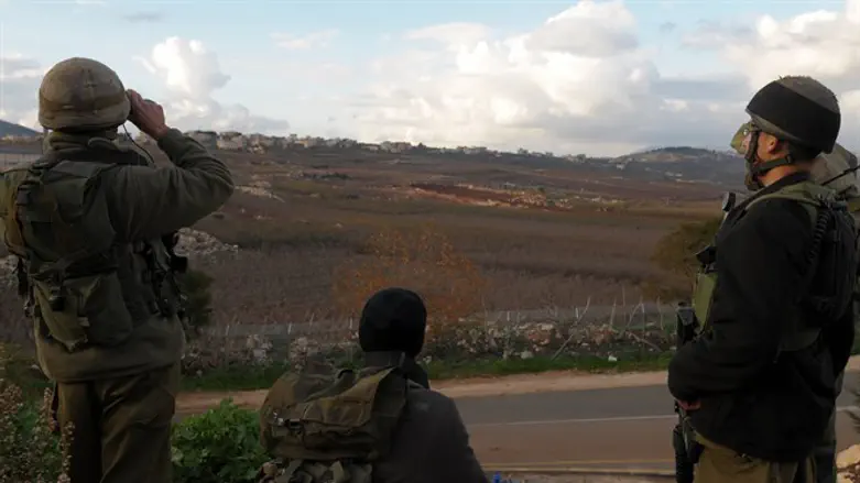 IDF at Lebanese border