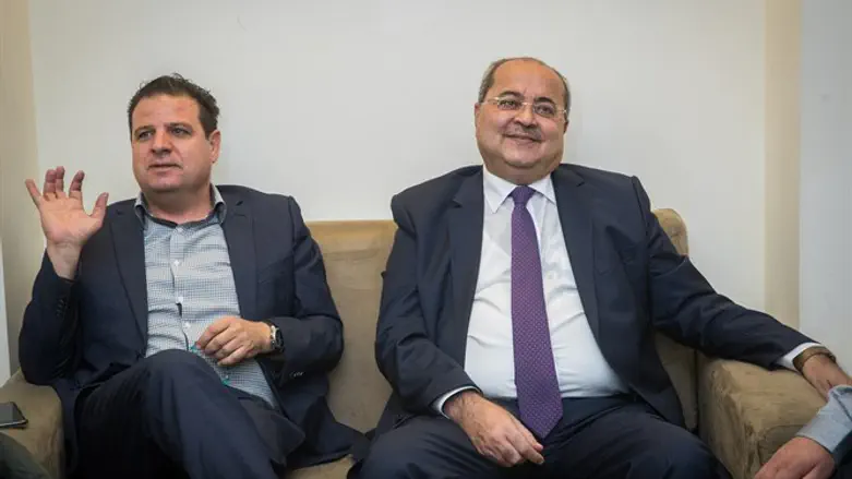 Ayman Odeh and Ahmed Tibi