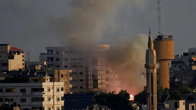 IDF airstrike on northern Gaza, November 12th 2019