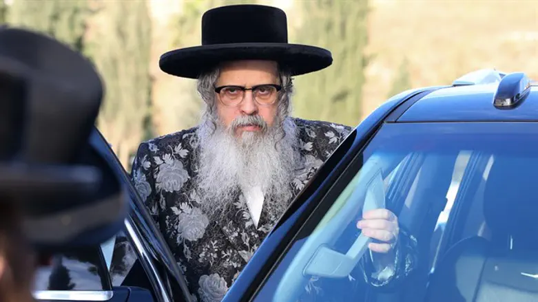 The Satmar Rebbe in Israel