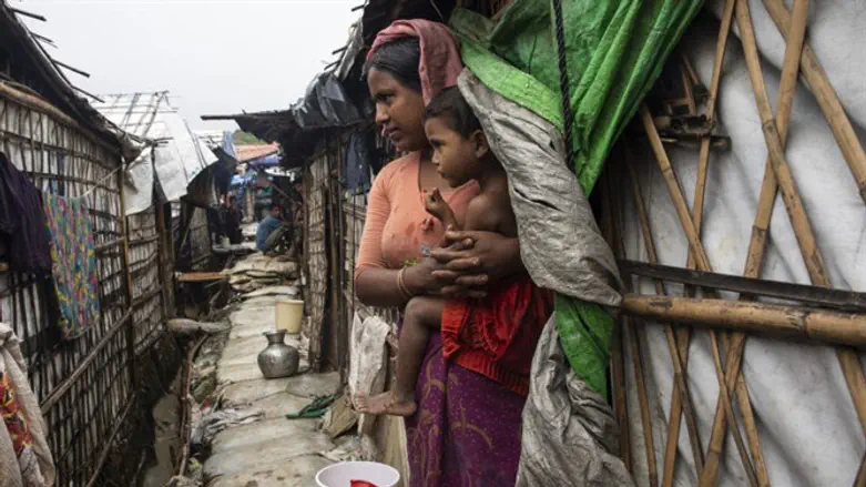 Rohingya people in Unchiprang refugee camp