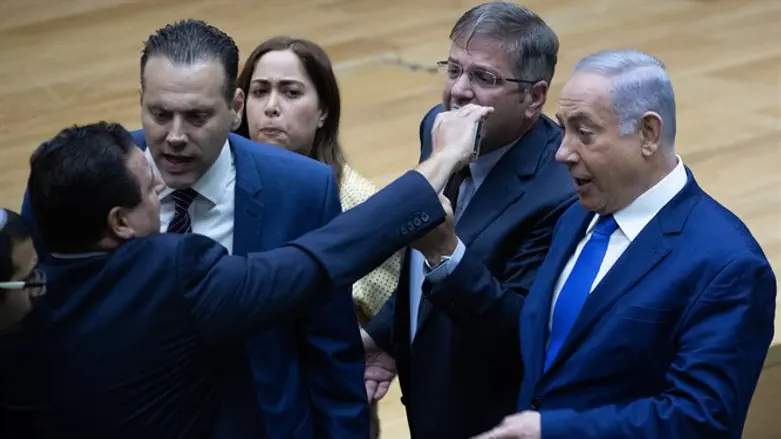 A typical debate in the Knesset