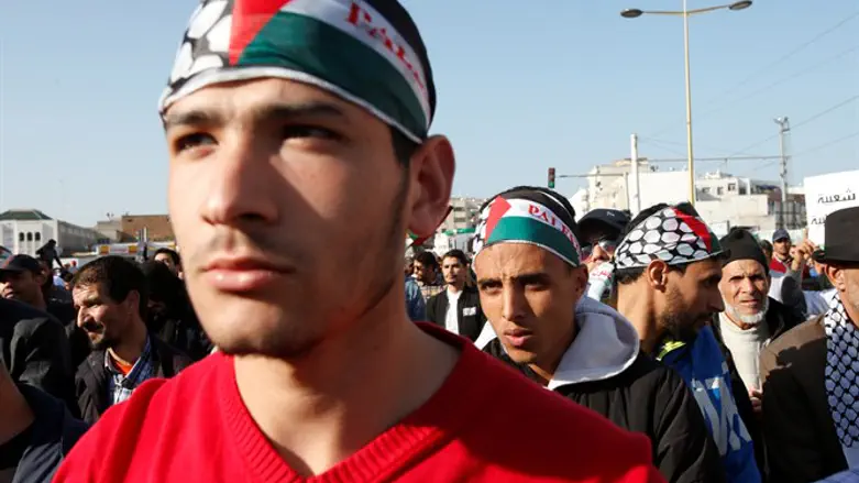 Anti-Israel protesters Rabat, Morocco (archive)