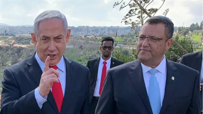 Netanyahu and Leon