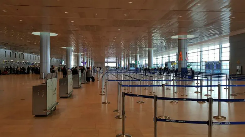 Terminal 3 at Ben Gurion Airport