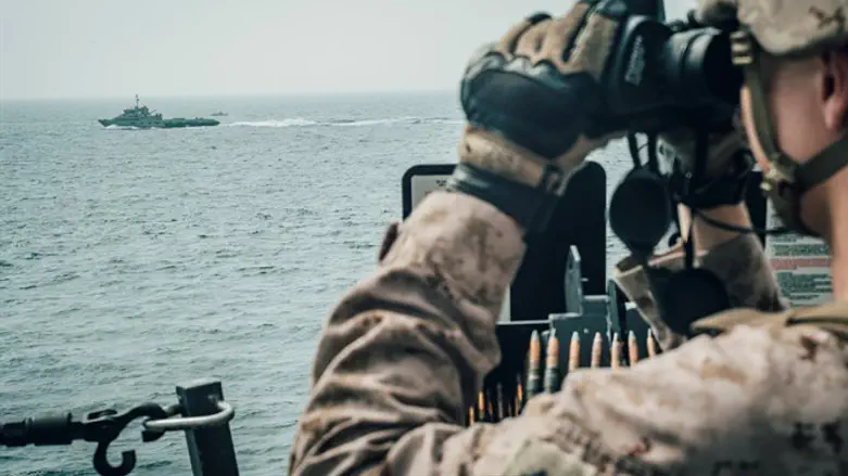 US Marine observes Iran fast attack craft in Straight of Hormuz