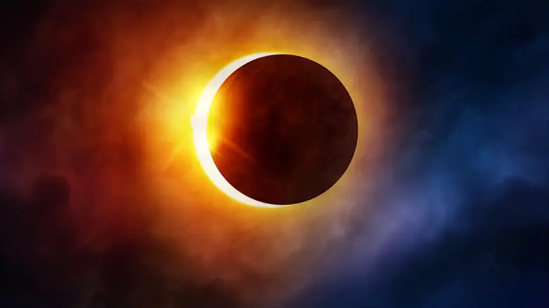 solar eclipse (illustration)