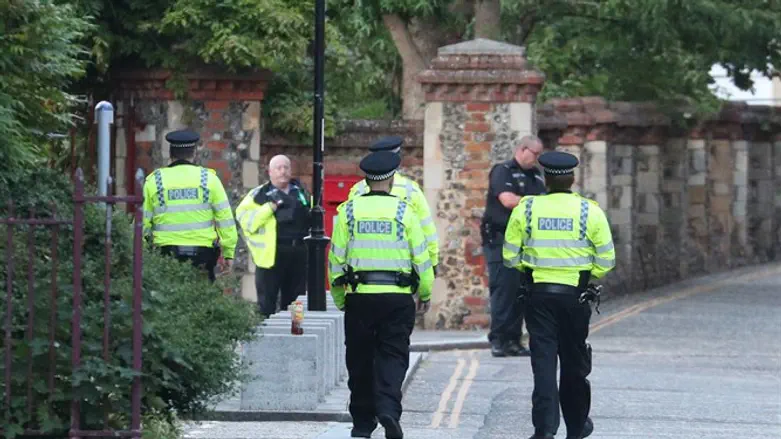 Scene of attack at Forbury Gardens in Reading, UK