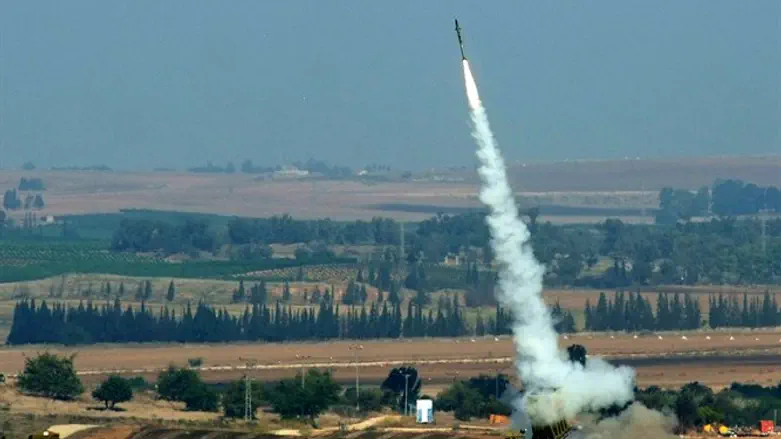 The Iron Dome system in action