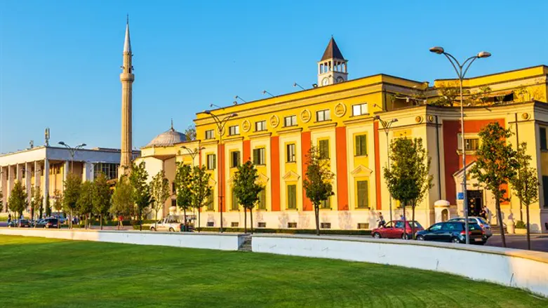 Municipality of Tirana and Palace of Culture - Albania