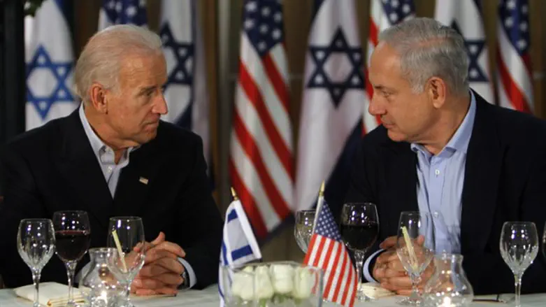 Netanyahu and Biden (archive)