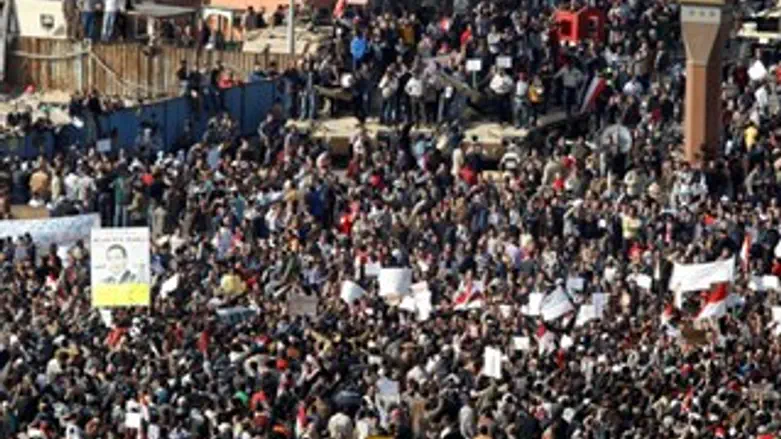 הפגנה במצרים. ארכיון