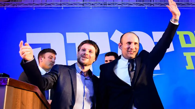 Bennett (r) and Smotrich (l)