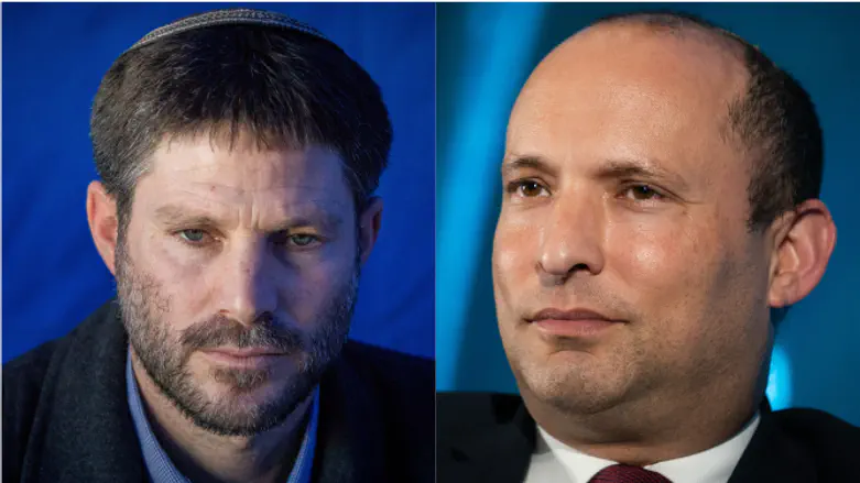 Smotrich (l) and Bennett (r)