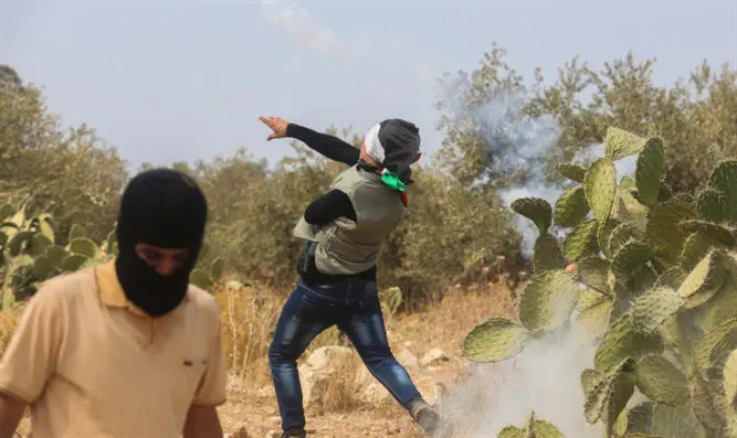 Rock-throwing Arabs