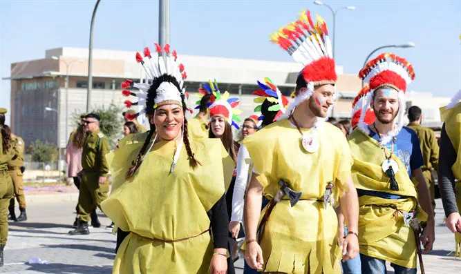 Пурим в израильской армии