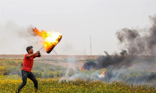 Беспорядки на границе с сектором Газы