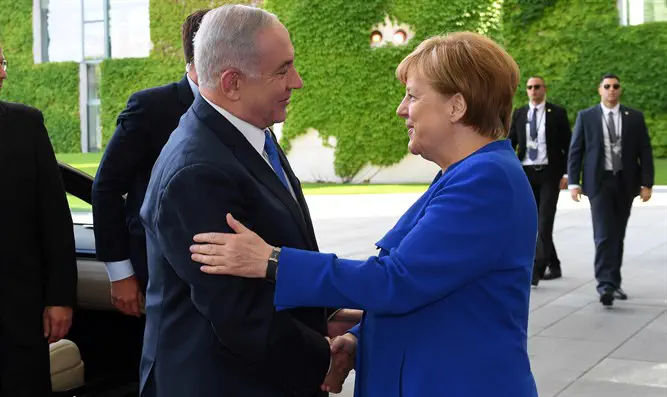 Ангела Меркель и Биньямин Нетаньяху