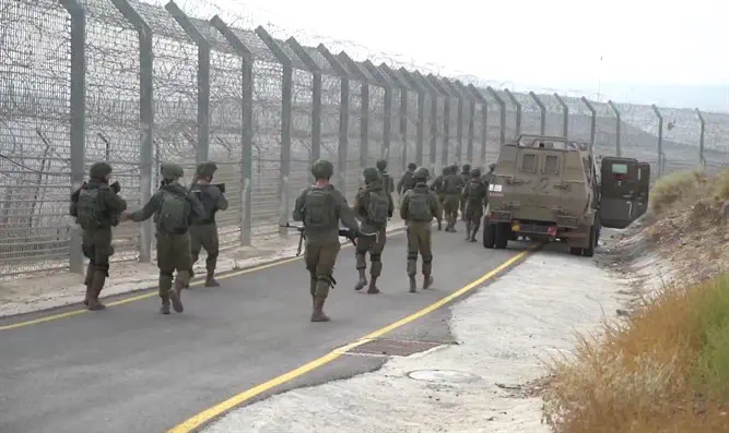 Силы ЦАХАЛ на границе с сектором Газы