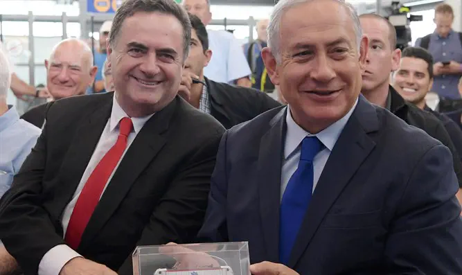 Биньямин Нетаньяху и Исраэль Кац