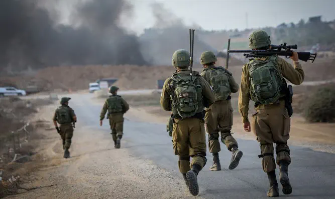 Бойцы ЦАХАЛ на границе с сектором Газы