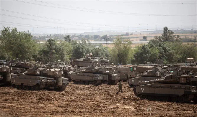 Силы ЦАХАЛ на границе с сектором Газы 