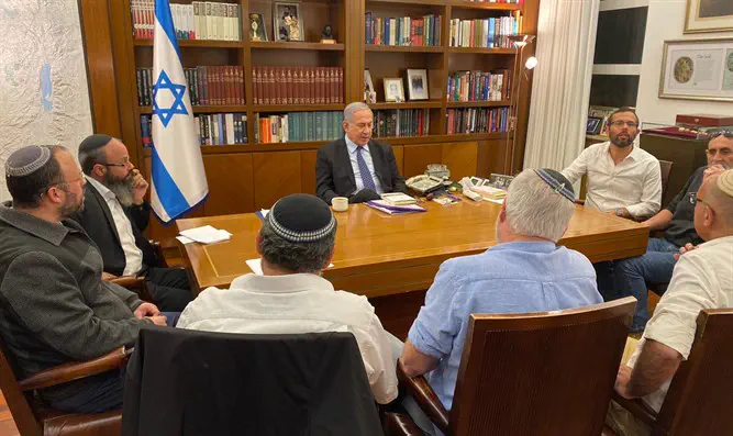 Нетаньяху и лидеры Ие'Ша