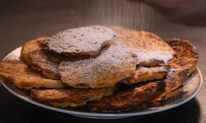 לביבות גזר כתומות