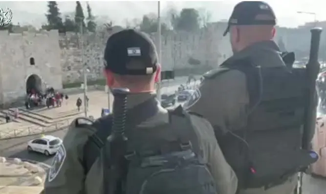 Вид на Львиные ворота