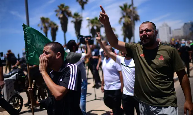 Арабские протесты в Яффо