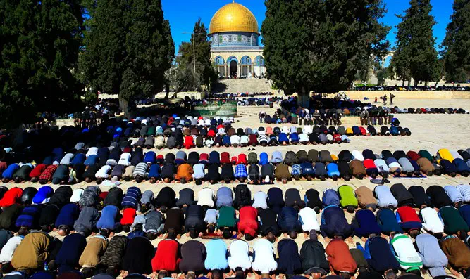 Мусульмане на Храмовой горе
