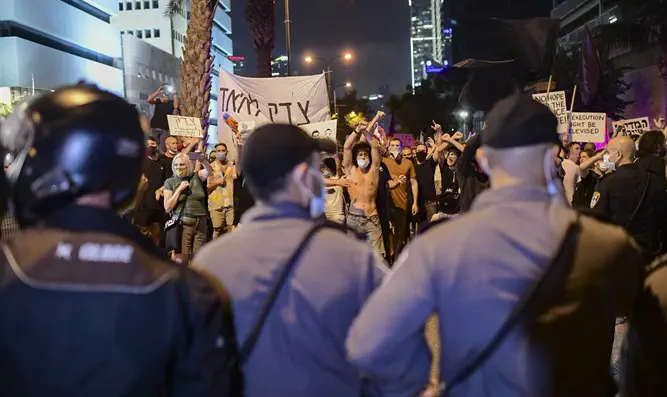Протест в Тель-Авиве