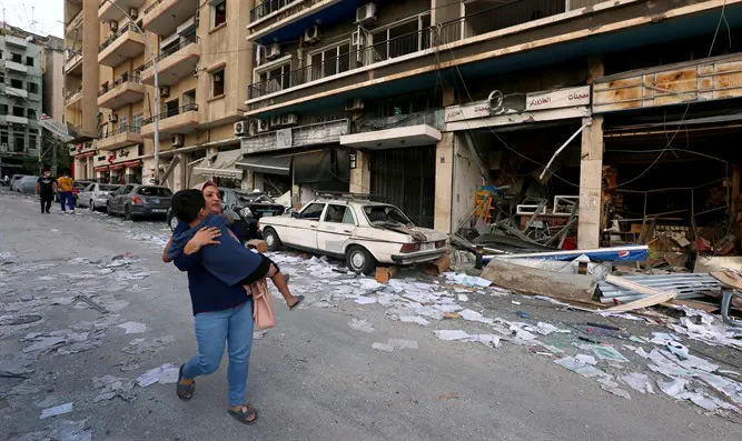 Бейрут после взрыва