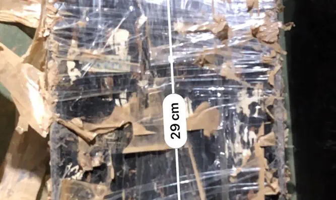 Самодельная бомба, отнятая у террориста