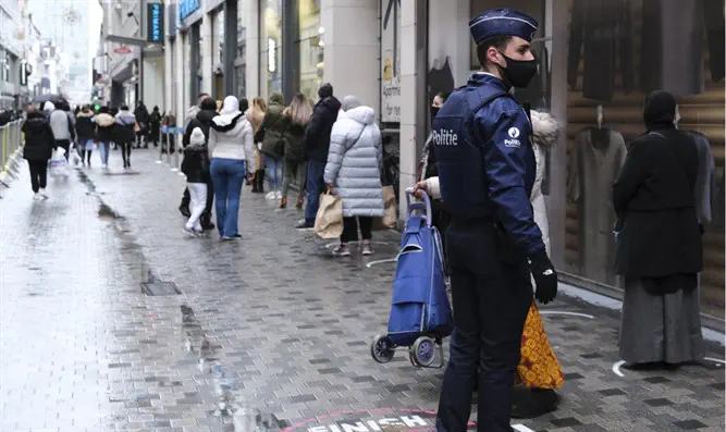 Полицейский в Бельгии